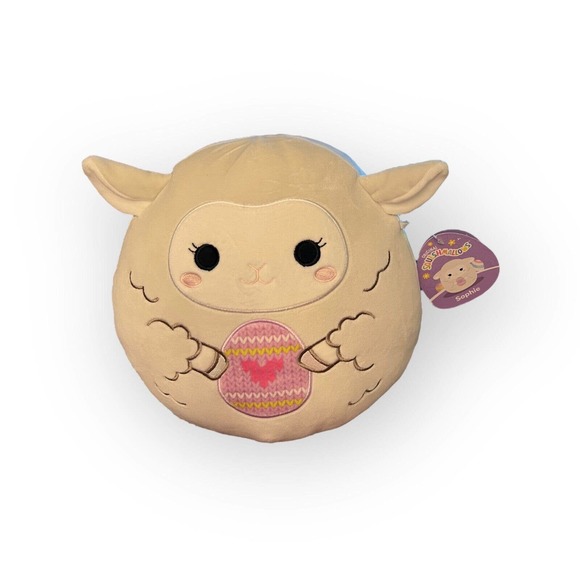 Squishmallows 11” Sophie The Gray Lamb - Plush Toy Easter Egg - Picture 2 of 4